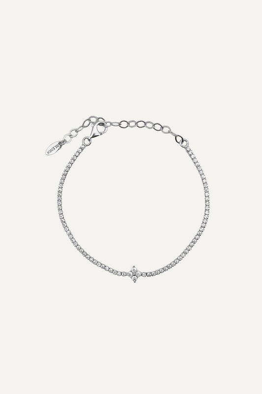 GARDENIA TENNIS BRACELET